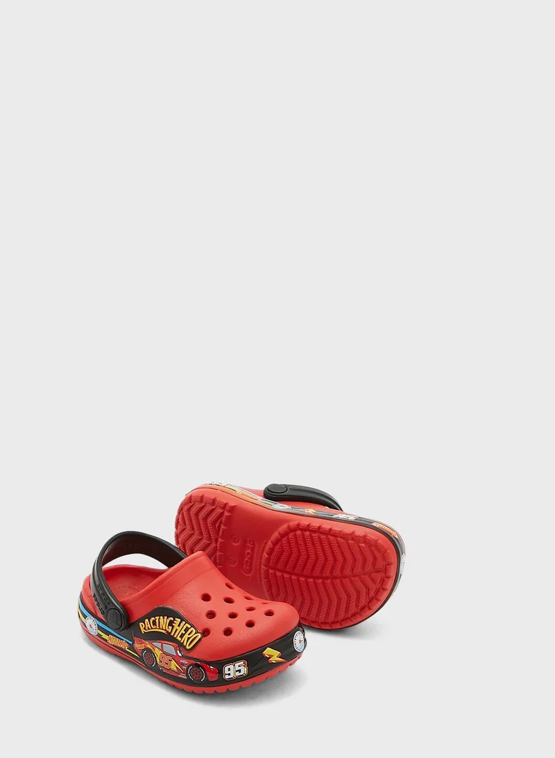 crocs Infant Cars Lights Clog Sandals