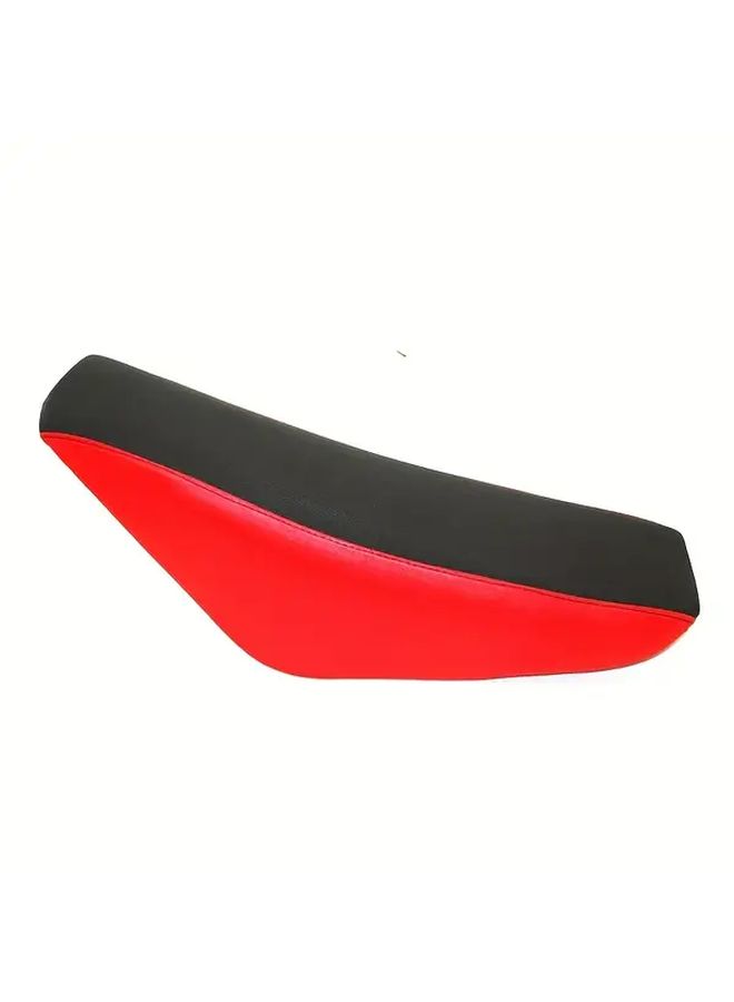 Red Thickened Tall Motorcycle Seat For CRF50 Dirt Bike Pit Bike Heavy Duty Foam With Design Compatible With 50 To 160cc Motorcycles Easy Installation Enhanced Comfort For Racing - Image 1
