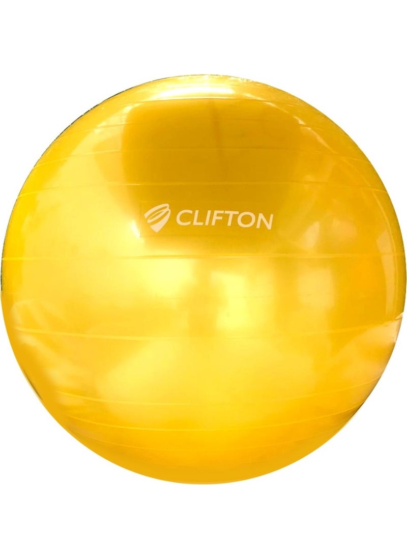 Clifton 65 cm Pilates Ball Dura-Strong Deluxe Corded Pilates Ball + Pump  - Image 1