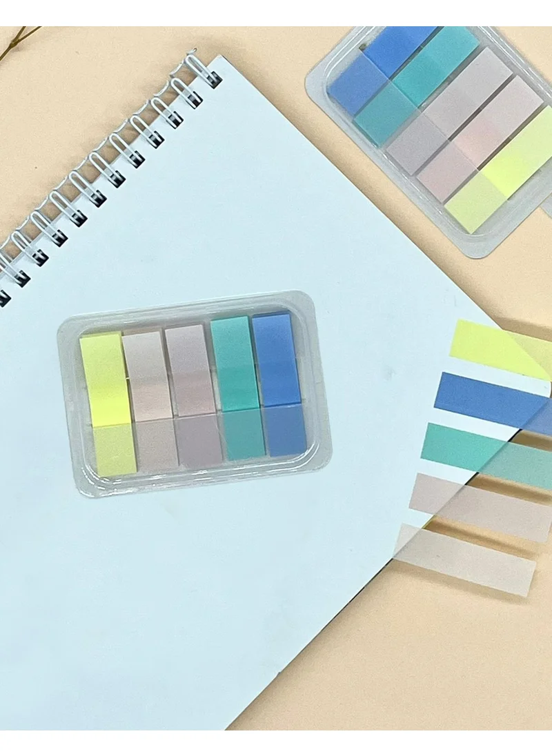 Kağıt Gemi Dükkan Paper Ship Shop 5 Color Index Sticker