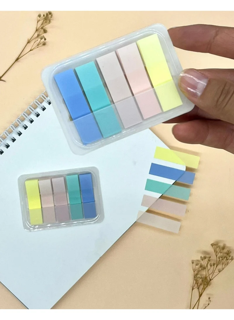 Kağıt Gemi Dükkan Paper Ship Shop 5 Color Index Sticker