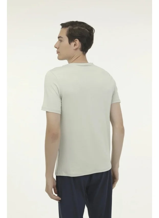 لامبرجاك 4m M-CT110 Bsc C Nk Men's Short Sleeve T-Shirt M-CT110 Green