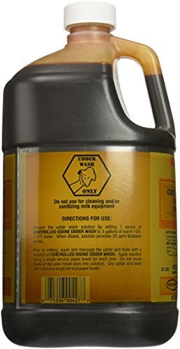 stearns packaging corporation st0220-db-tl35 Gallon, Iodine Udder Wash - Image 3