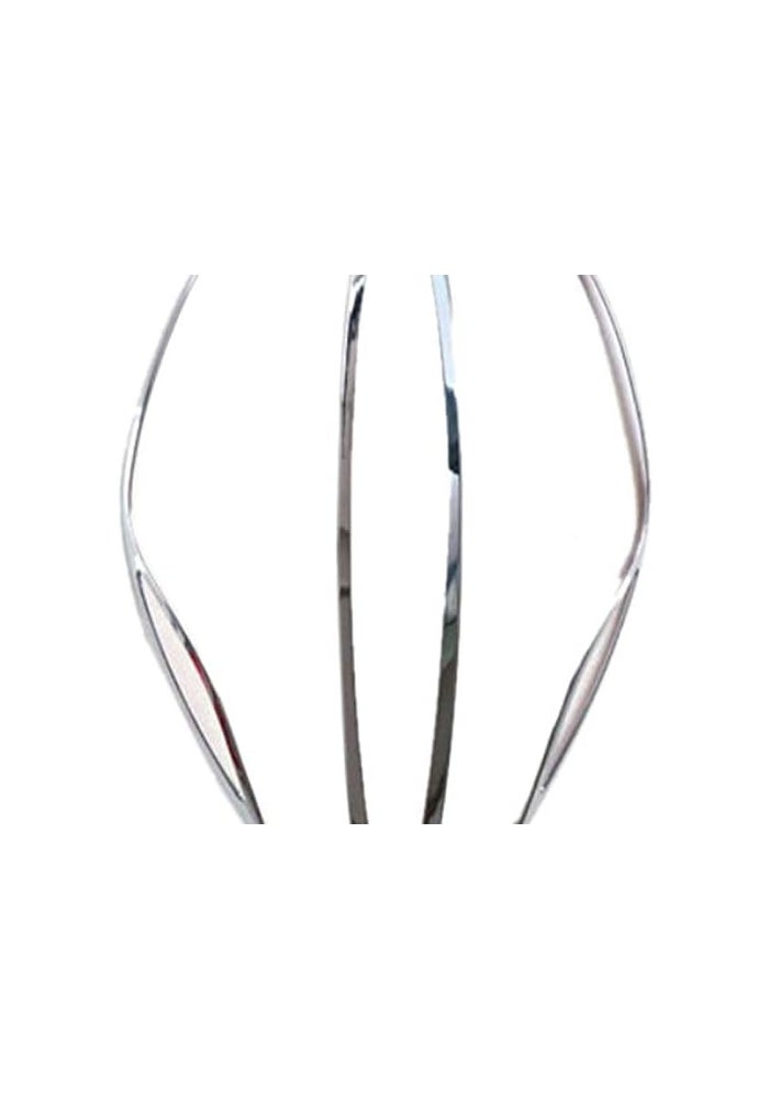 DEMULAX Chrome Front Light Lamp Cover for Hyundai Tucson IX35 - Image 2