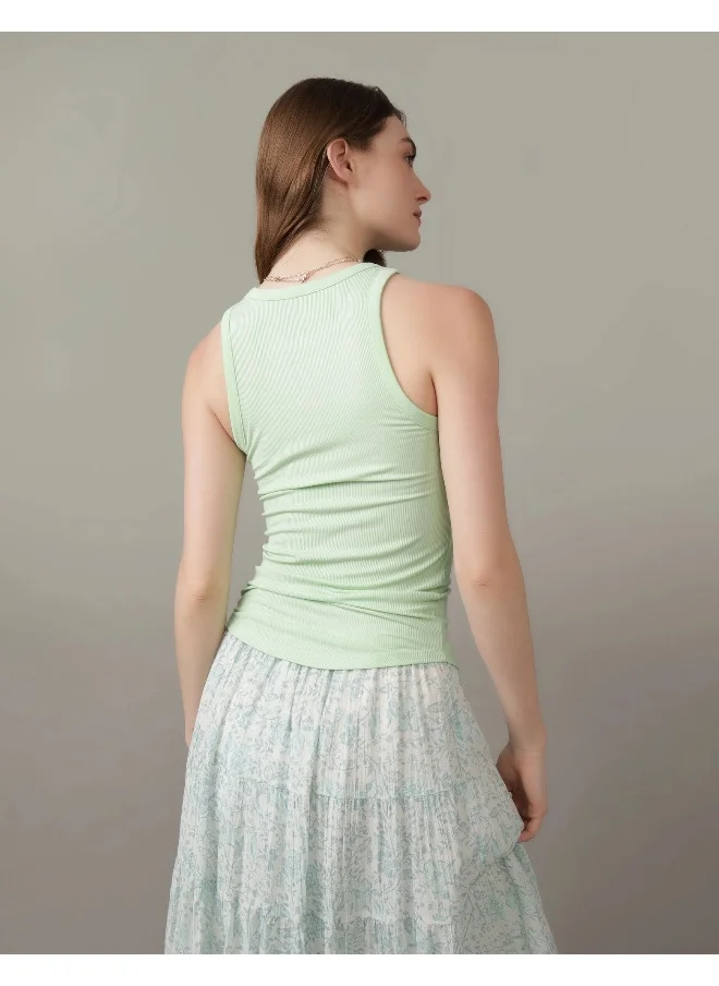 امريكان ايجل Crew Neck Cropped Top