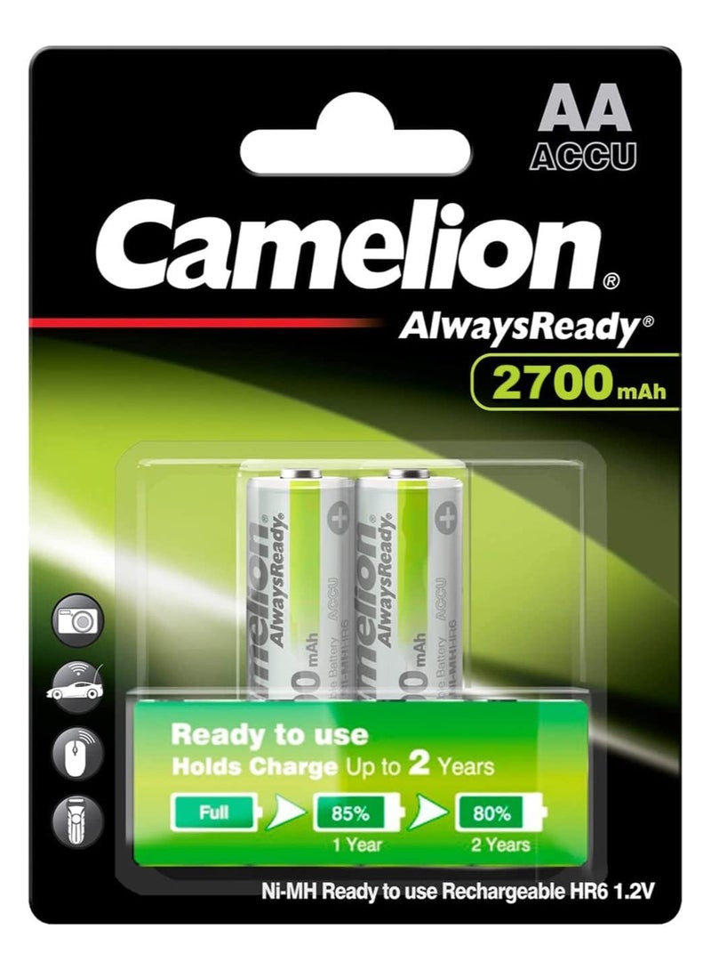 Camelion Camelion Battery 2700mAh AA Always Ready 12 Packs - Image 2