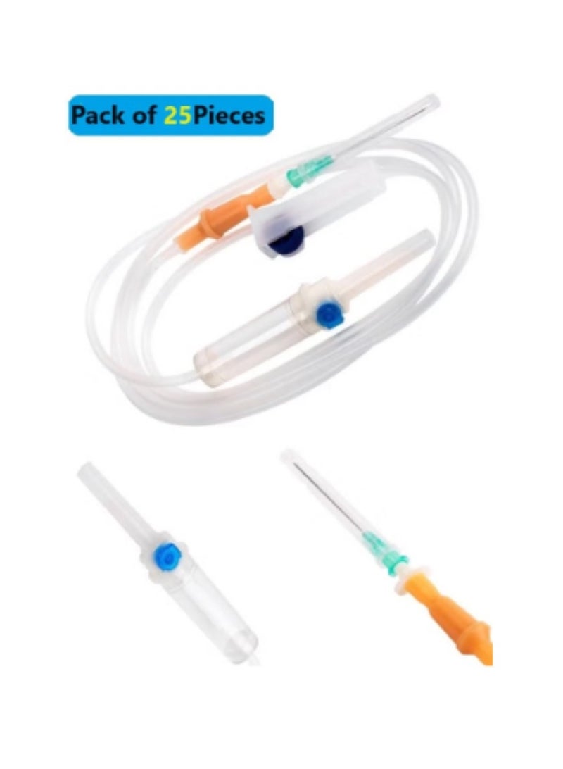 SKYLINE Disposable Infusion IV Set (Pack of 25 Pieces) - Image 2
