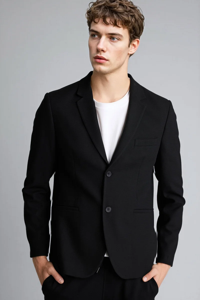 Defacto  Modern Fit Blazer for Men | Best Price UAE