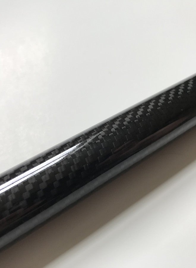KARBXON - CARBON FIBER TUBE - Black - 20mm X 18mm X 1000mm - Hollow carbon fiber rods - Glossy carbon tubes - Pure carbon fibre tubes - Lightweight High Strength Carbon Fiber Shaft - Image 3