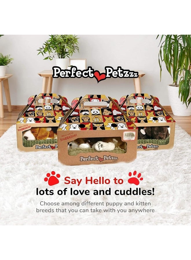 Perfect Petzzz Original Petzzz Pit Bull Realistic, Lifelike Stuffed Interactive Pet Toy, Companion Pet Dog with 100% Handcrafted Synthetic Fur - Image 3