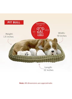 Perfect Petzzz Original Petzzz Pit Bull Realistic, Lifelike Stuffed Interactive Pet Toy, Companion Pet Dog with 100% Handcrafted Synthetic Fur  - Image 2