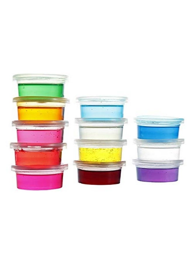 ArtBee ArtBee 12 Colors Cyrstal Non-Toxic Slime Kit  - Image 1