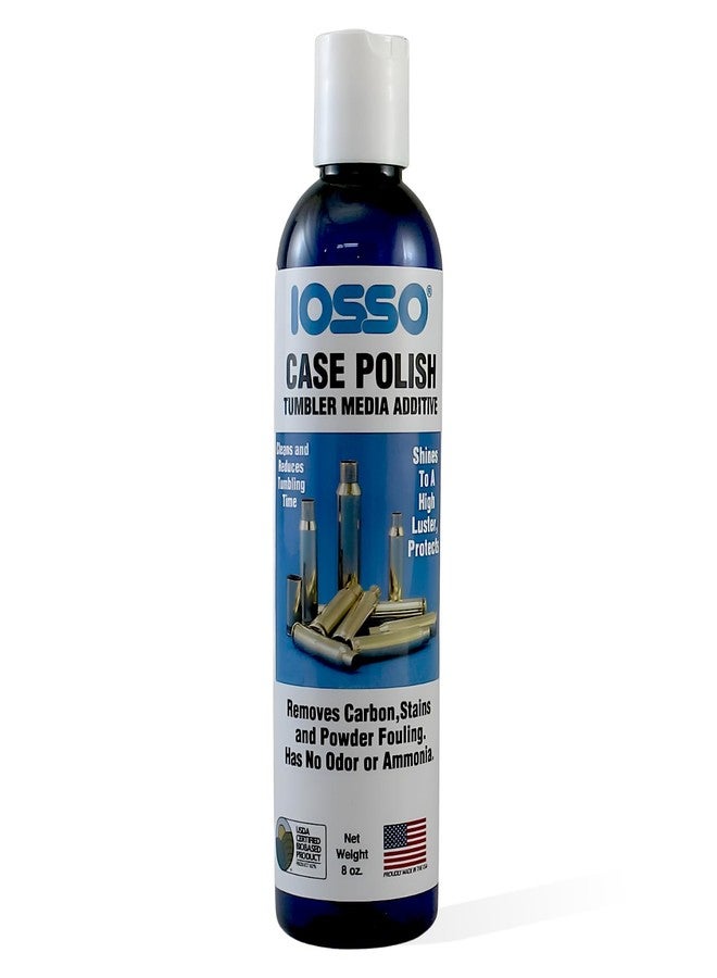 Iosso Case Polish – Brass Cartridge Case Polishing Compound – Bio-Based Formula for Smooth, High-Luster Finish (8 oz) - Image 1