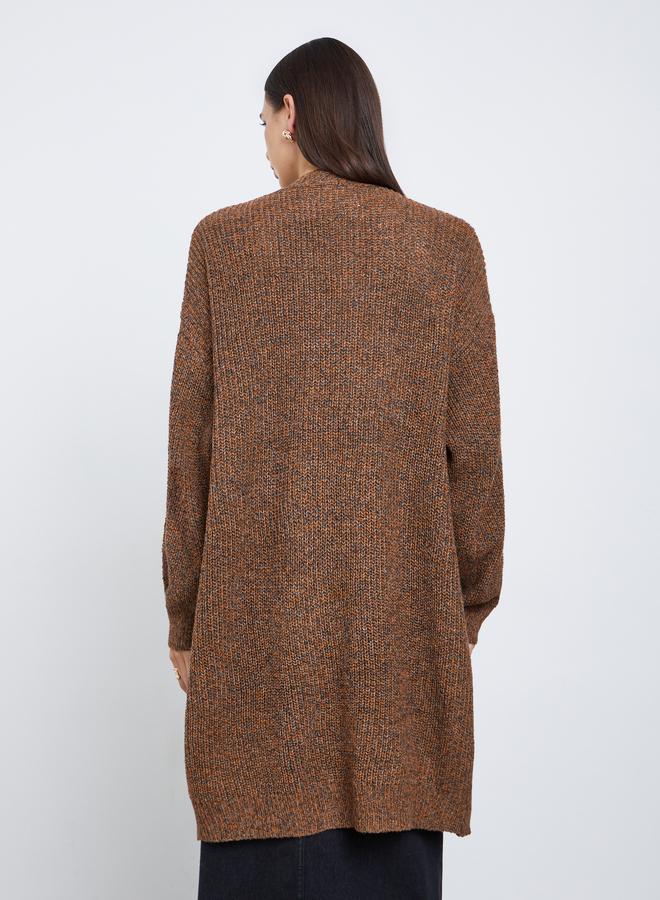 ستايلي كارديجان طويل بتفاصيل محبوكة - Image 4