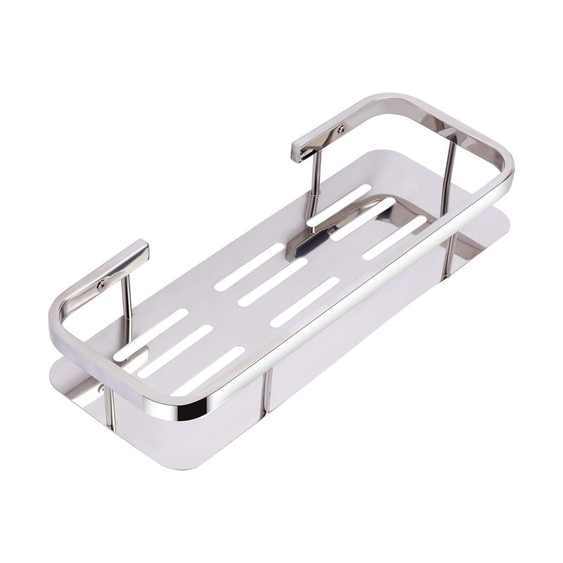 Metwin Stainless Steel 304 Grade Bathroom Organizer/Shelf for Bathroom/Kitchen/Wall - Chrome - Image 4