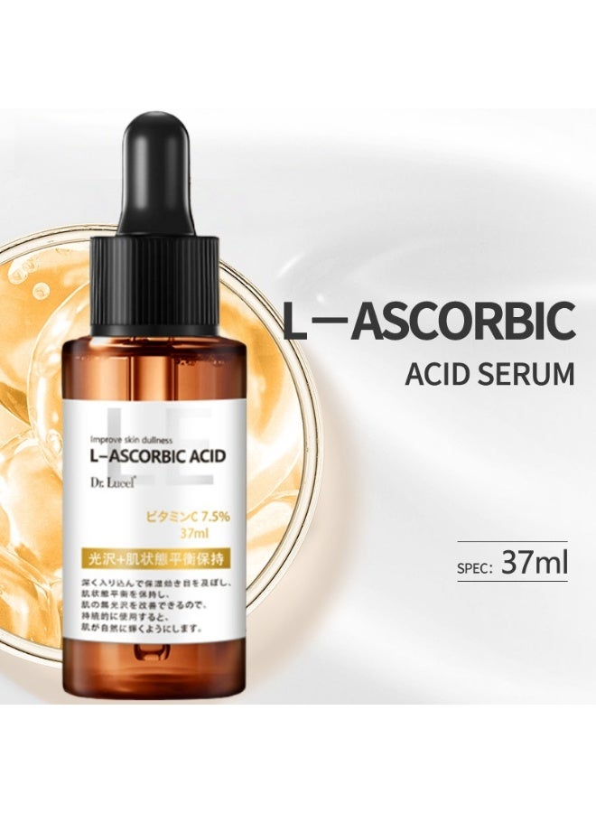 Dr. Lucel سيروم تفتيح البشرة بحمض الأسكوربيك ٧.٥٪ | يثبط إنتاج الميلانين، ويحسن مظهر البشرة الباهتة، ويمنحها إشراقة ونضارة. ٣٧ مل - Image 1