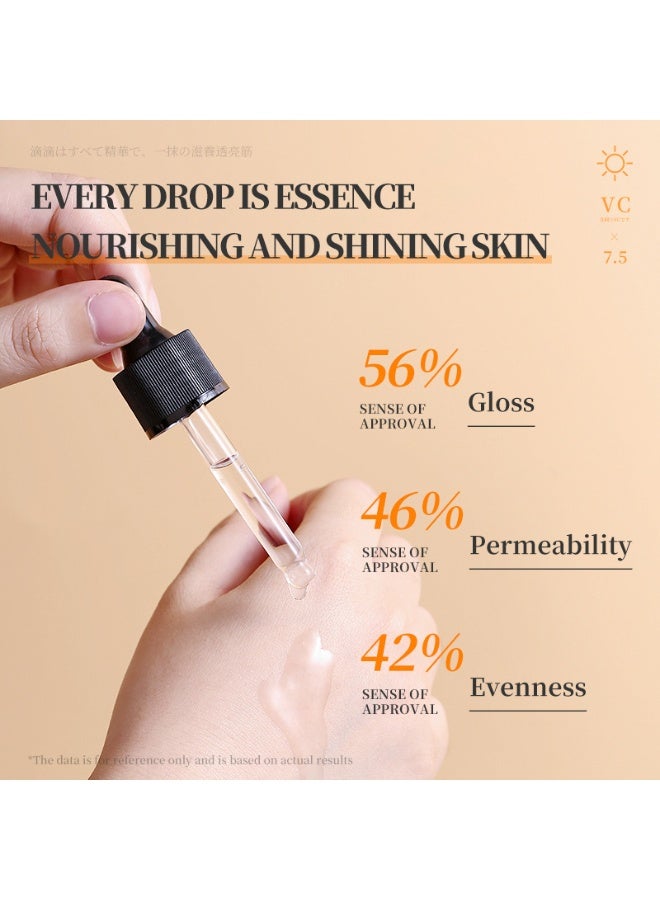 Dr. Lucel سيروم تفتيح البشرة بحمض الأسكوربيك ٧.٥٪ | يثبط إنتاج الميلانين، ويحسن مظهر البشرة الباهتة، ويمنحها إشراقة ونضارة. ٣٧ مل - Image 4