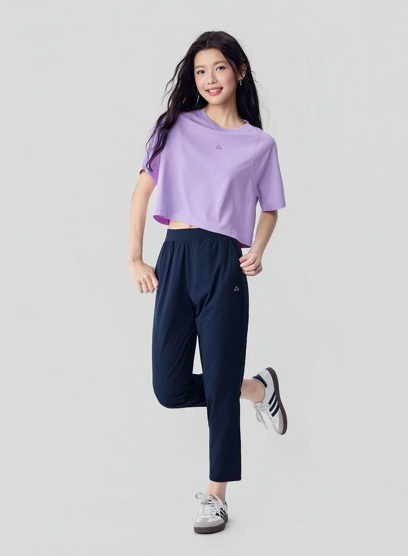 Giordano  Women Loose G-Motion Rocket Dry 3/4 Tee for Women | Best Price UAE