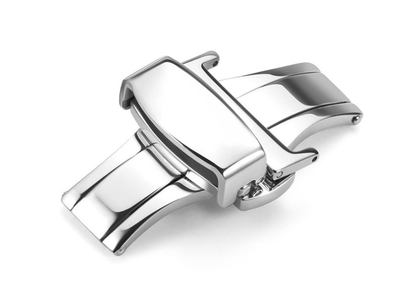 Istrap مشبك إغلاق من الفولاذ المقاوم للصدأ iStrap مع مشبك نشر ذهبي أسود فضي وردي 16mm 18mm 20mm 22mm - Image 1