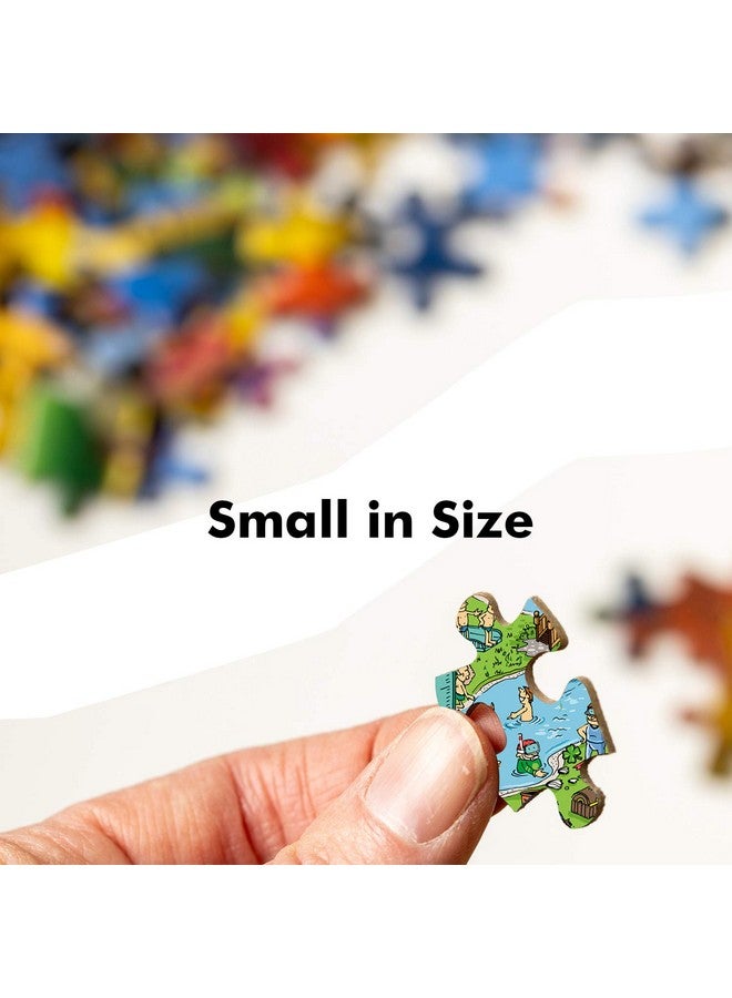 ويبي أحجية الصور المقطوعة الخشبية بتصميم بحيرة ويبي تاون، ٢٥٢ قطعة - Image 4