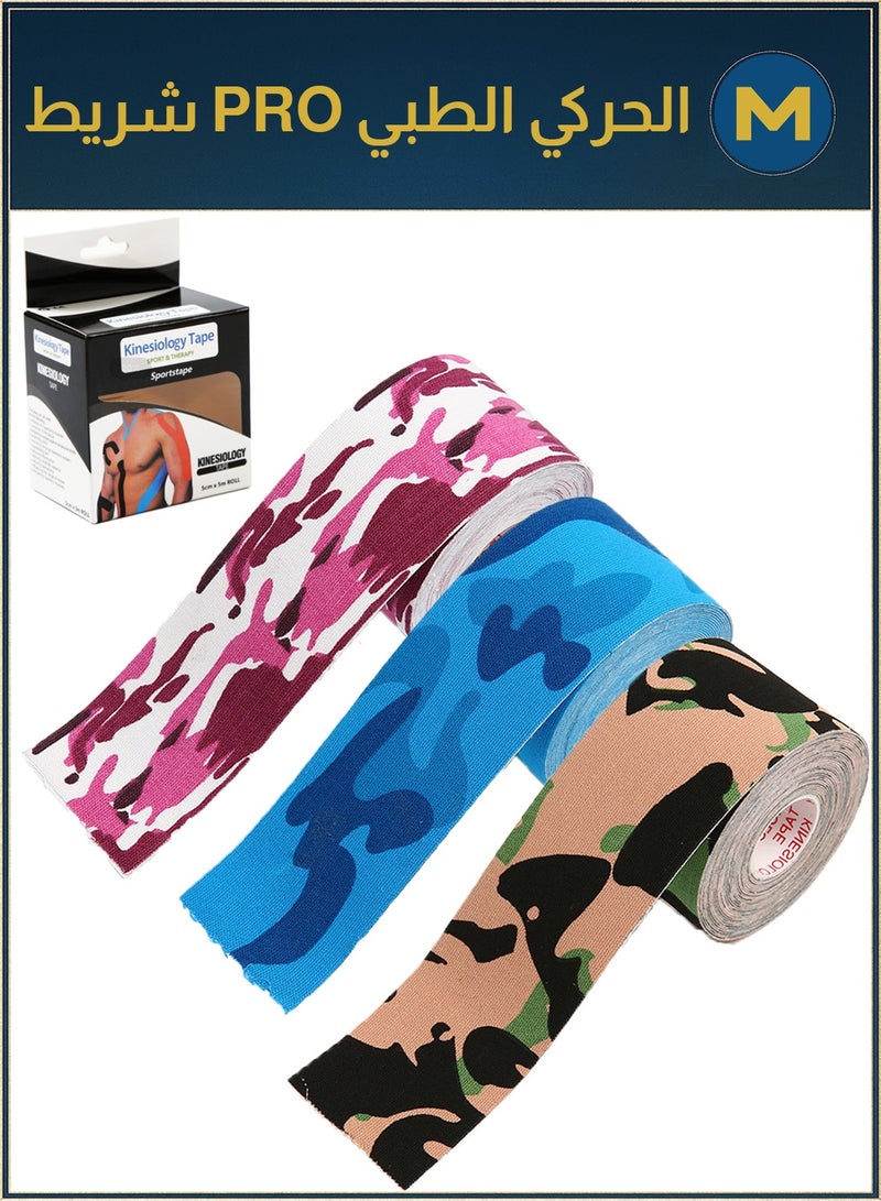 Mijioceon PRO Cotton Kinesiology Tape  | 5cm×5m • Medical Grade • Latex-Free Support ⚡ - Image 1