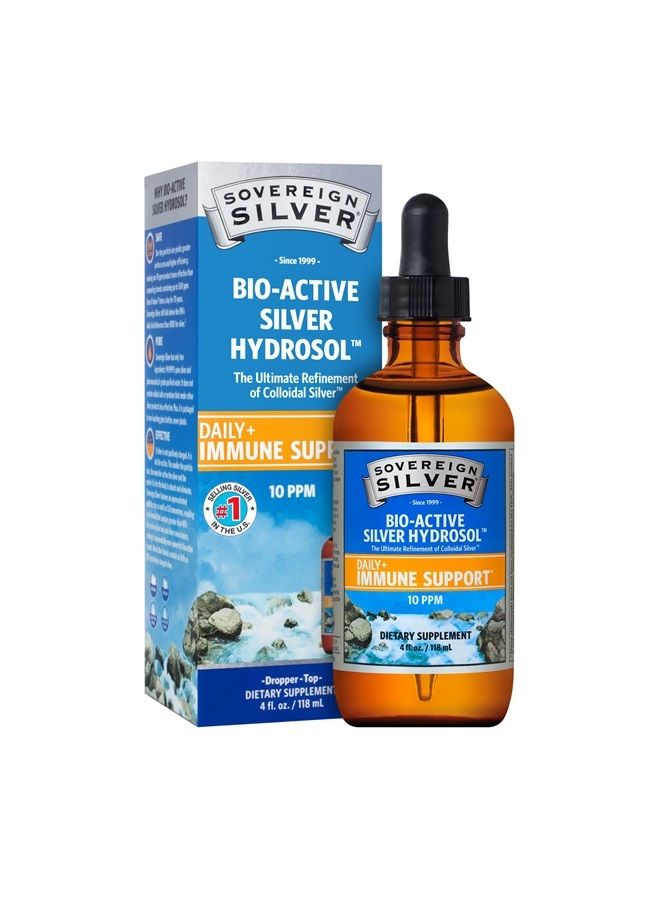 Sovereign Silver قطرات الفضة الغروية، 4 أونصات - Image 1