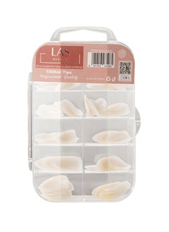 LAS BEAUTY NAIL TIPS 100 PES NO 3-9 LAS BEAUTY 