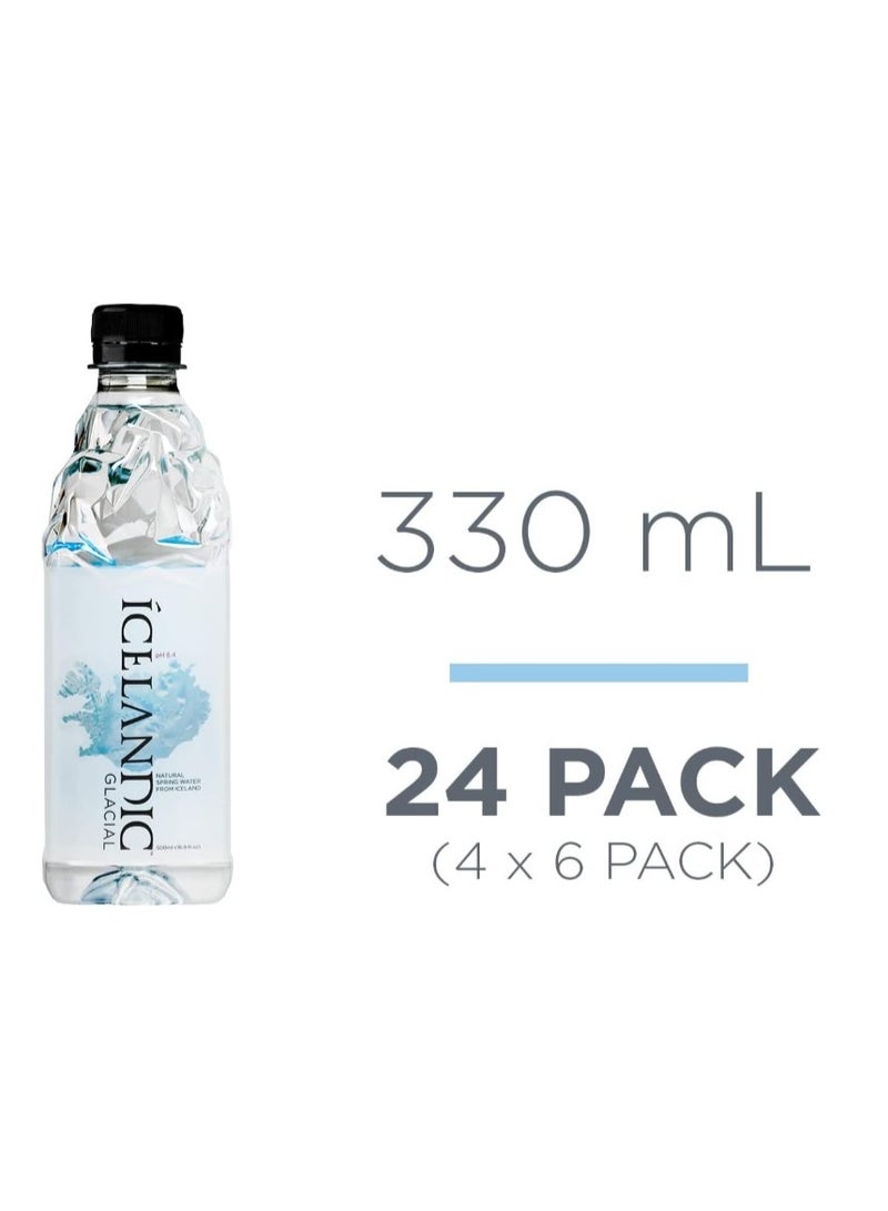Icelandic Glacial Natural Spring Alkaline Water, 330 mL (Pack of 24) - Image 2