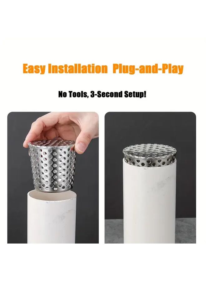Stainless Steel 50mm Conical Vent Cap Bird Rodent Proof Heavy Duty Rust Resistant - Image 2