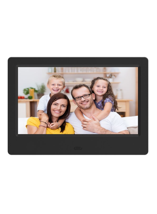 7-inch Digital Picture Frame Electronic Album Usb Video Player Advertising Machine Video Device-Color:7inch White European Standard + Remote Control - Image 3