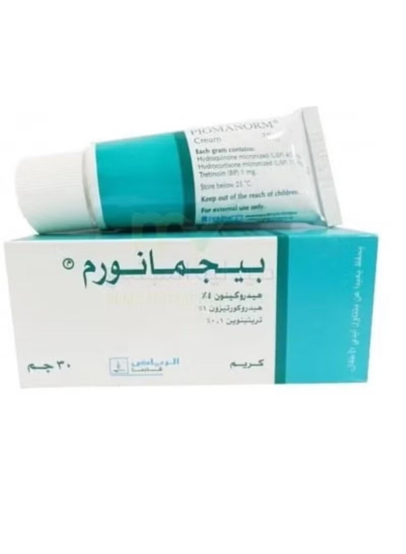 PIGMANORM Cream for treating skin pigmentation