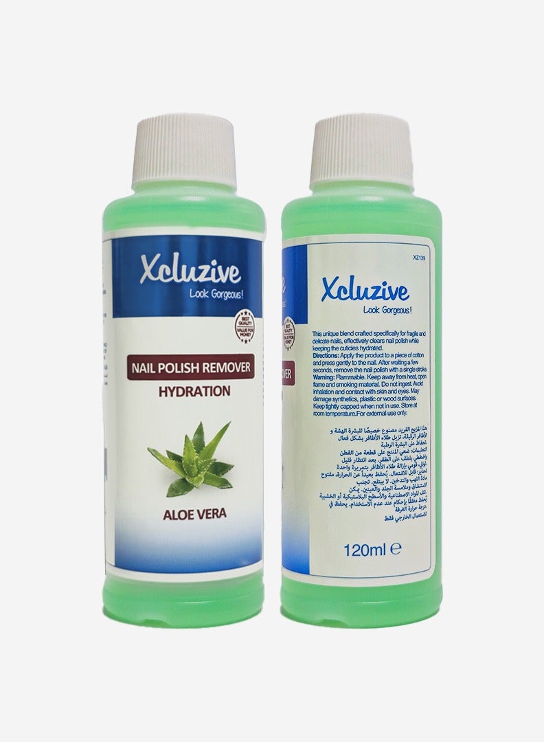 Xcluzive Nail Polish Remover Aloevera 120Ml - Image 3