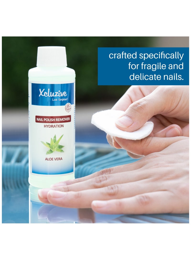 Xcluzive Nail Polish Remover Aloevera 120Ml - Image 4