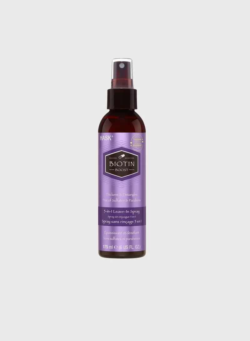 HASK Biotin Boost 5 In 1 Leave-In Spray 175Ml