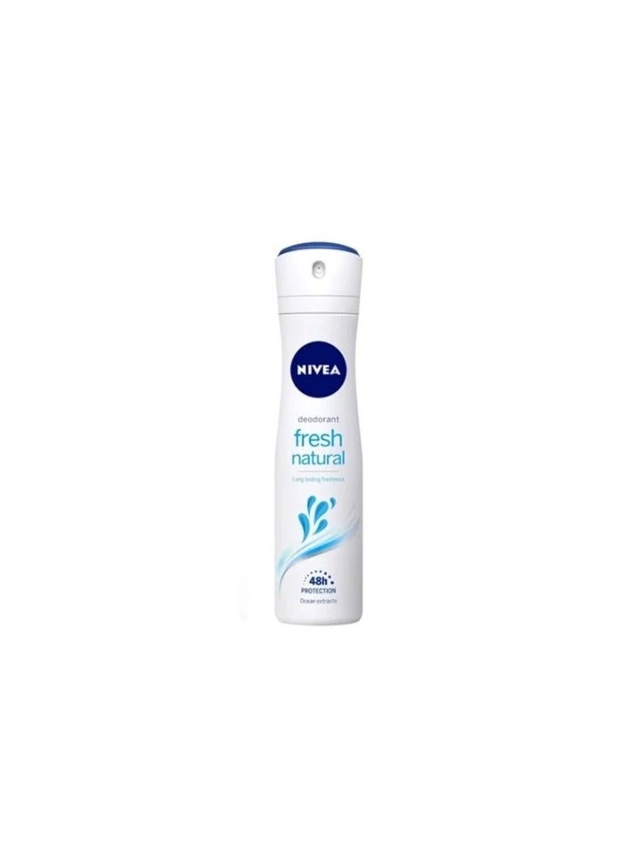 NIVEA Natural Fresh Deodorant Spray – 150ml