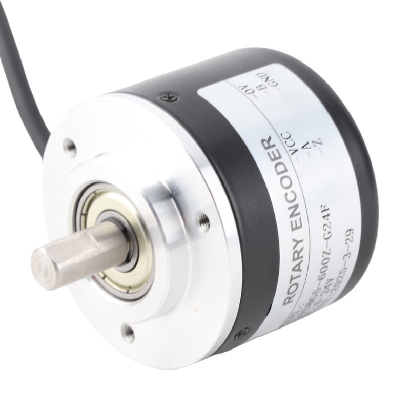 مُرمز دوار تزايدي بخطوتين قطر خارجي 50 مم IP50 مُرمز دوار PNP DC5‑24V 600 دورة لكل دورة (600P/R) - Image 4