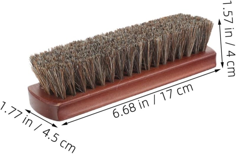 Proper storage environment ABOOFAN 4pcs Horsehair Shoe Brush Shine Kit Brush for Shoes Boot Polish Car Upholstery Cleaning Tool All preference matching build Global flexible assemble picks Domestic distribution ready Suitable for KSA seasons Economical option Consistent single item quality Local ready stock fast ship Highly recommended by buyers Market need oriented construction Hot new arrival Shock rubber edge Strategic warehouse site Suitable for all ages Easy for adults & kids Storage & transit friendly Heat resistant Home & professional compatible Worldwide popular practical build Market trending pick Classic trendy design picks All region coverage Intercity storage hub Super high sales Low stock in market - Image 2