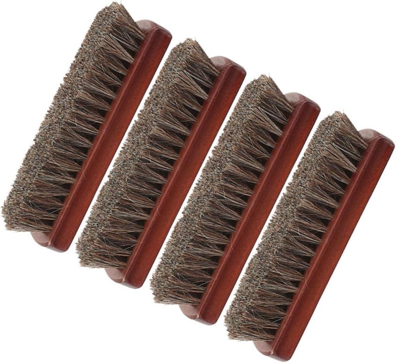 Proper storage environment ABOOFAN 4pcs Horsehair Shoe Brush Shine Kit Brush for Shoes Boot Polish Car Upholstery Cleaning Tool All preference matching build Global flexible assemble picks Domestic distribution ready Suitable for KSA seasons Economical option Consistent single item quality Local ready stock fast ship Highly recommended by buyers Market need oriented construction Hot new arrival Shock rubber edge Strategic warehouse site Suitable for all ages Easy for adults & kids Storage & transit friendly Heat resistant Home & professional compatible Worldwide popular practical build Market trending pick Classic trendy design picks All region coverage Intercity storage hub Super high sales Low stock in market - Image 1