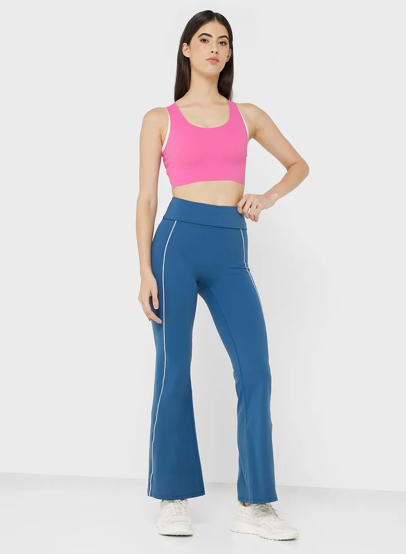 فورورد High Coverage Sports Bra with Back Clasp