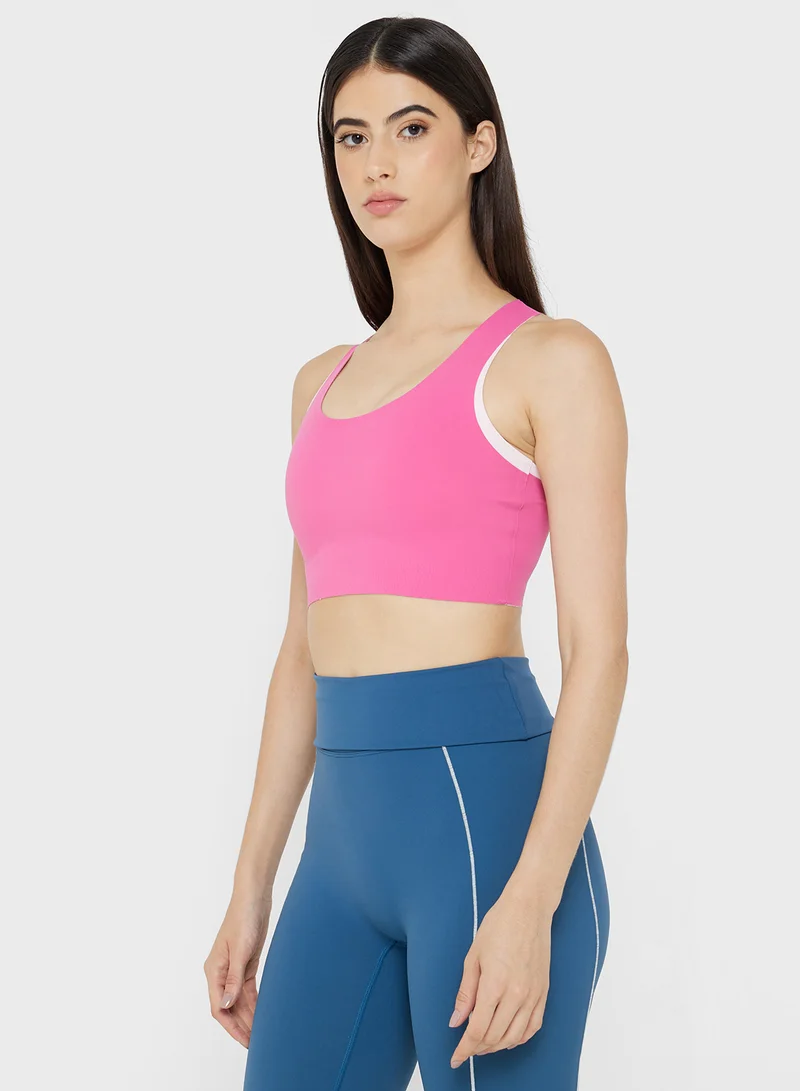 فورورد High Coverage Sports Bra with Back Clasp