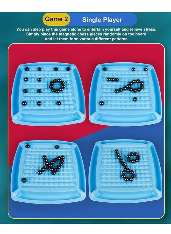 Magnetic chess game