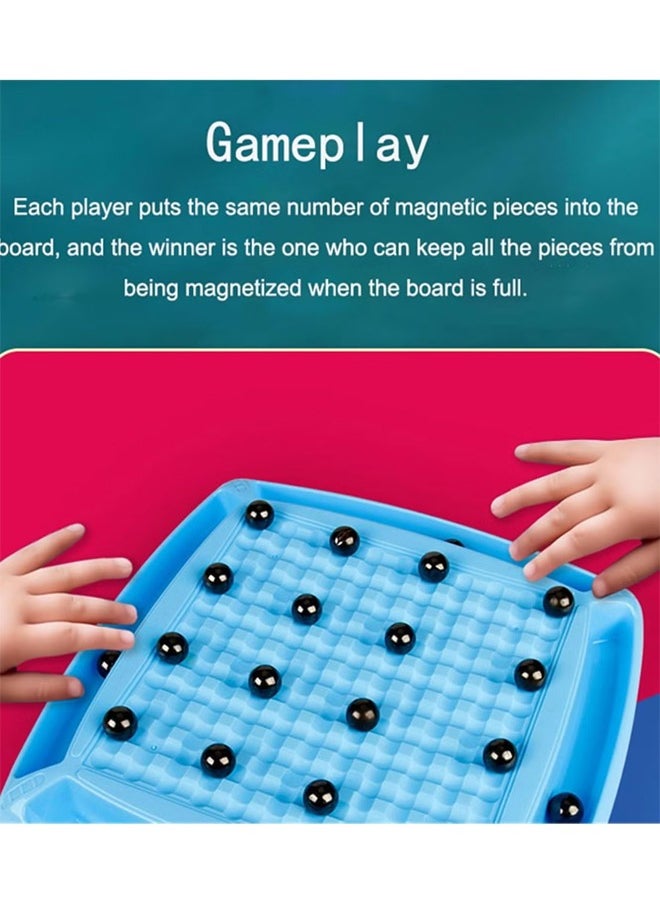 Magnetic chess game
