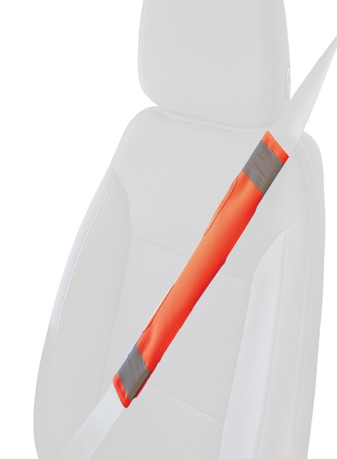 Ergodyne GloWear 8105 Universal Hi Vis Reflective Seatbelt Cover, 2-Pack - Image 1