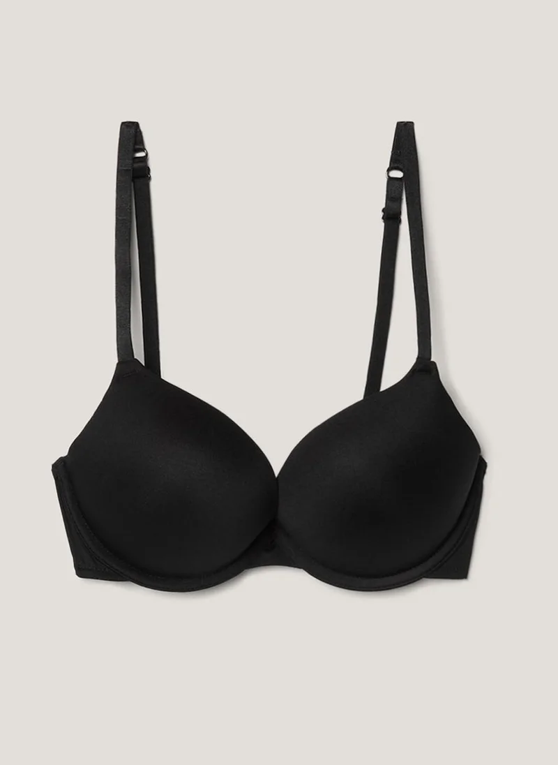 Matalan Black Super Enhance Bra