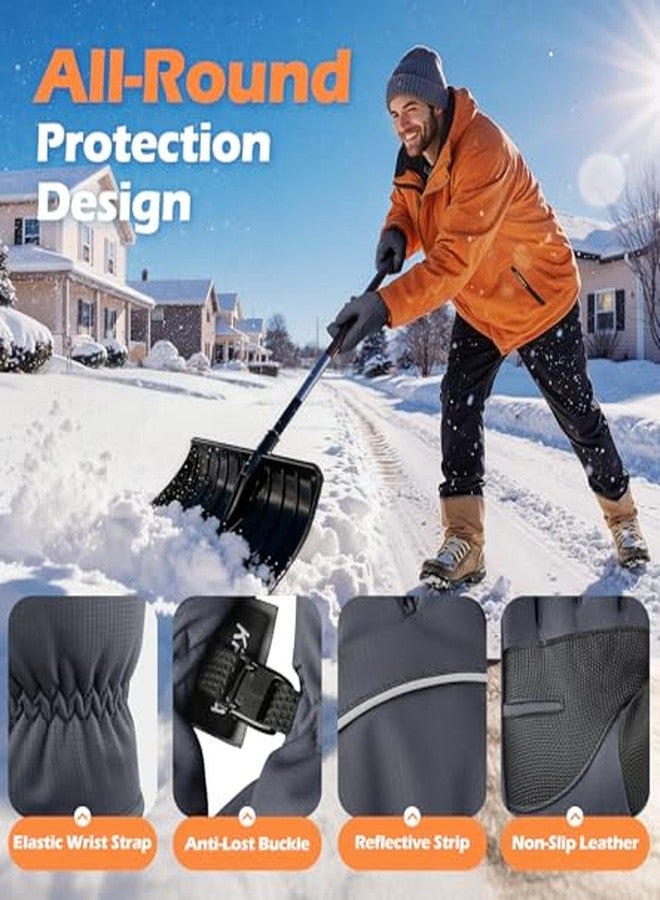 krosa -15°F Waterproof Winter Gloves for Women & Men, 3M Thinsulate Warm Ski Glove for Cold Weather, Touchscreen for Skiing Cycling Outdoor Sports - Image 5
