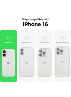 X-level Liquid Silicone Case Cover For Iphone 16,Silky Soft Touch Full Body Protective Phone Case Anti Scratch Shockproof Cover With Microfiber Lining,Slim Protective Back Cover with Comfortable Hold Touch Feeling and Anti-fingerprint  - Image 5