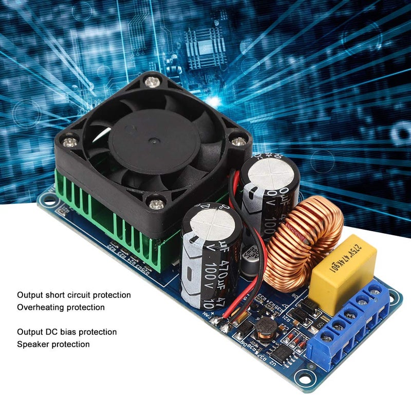 IRS2092S Digital Power Amplifier Board Class D 500W High Power Audio Amplifier Module - Image 3