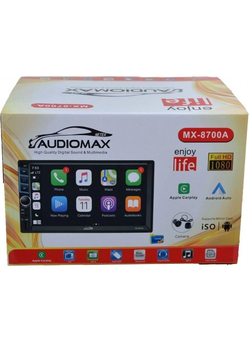 Audiomax MX-8700A Renault Symbol 7 Inch Android 12 Key + Rear View Camera  - Image 2