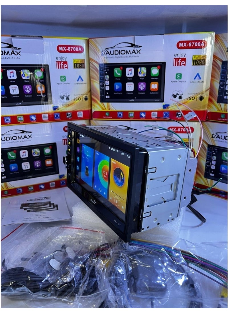 Audiomax MX-8700A Renault Symbol 7 Inch Android 12 Key + Rear View Camera  - Image 3