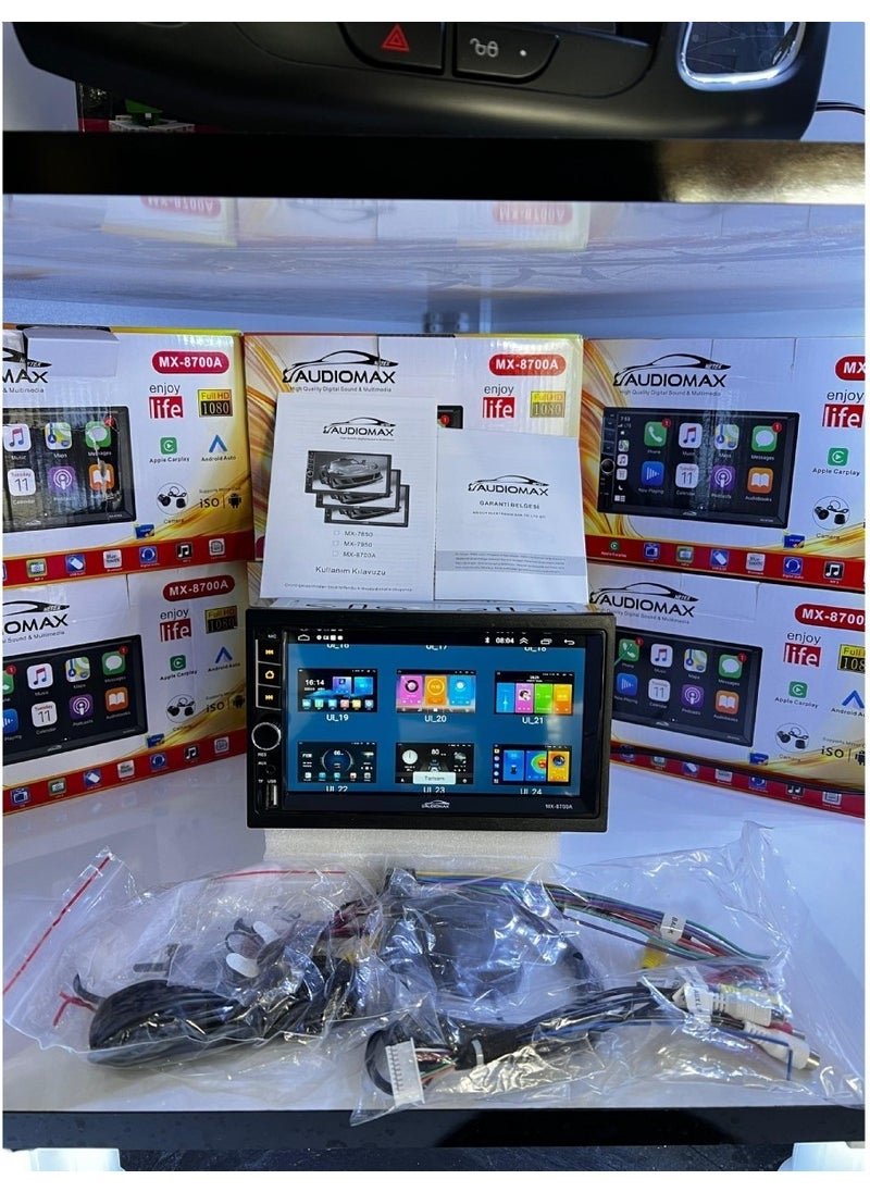 Audiomax MX-8700A Renault Symbol 7 Inch Android 12 Key + Rear View Camera  - Image 5